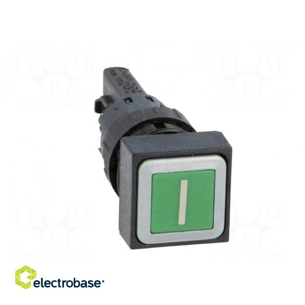 Switch: push-button | Stabl.pos: 1 | 16mm | green | Pos: 2 | -25÷70°C paveikslėlis 9