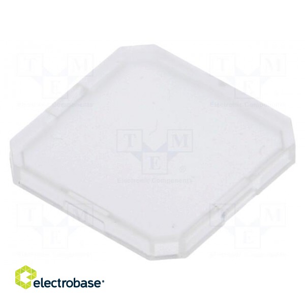 Actuator lens | transparent | OKTRON®-JUWEL paveikslėlis 1
