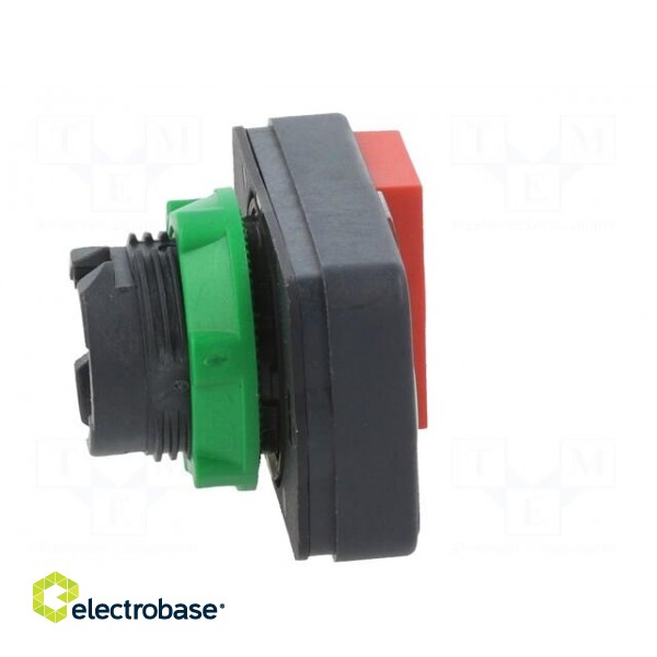 Switch: double | 22mm | Stabl.pos: 1 | green/red | IP20 | flat + convex фото 7