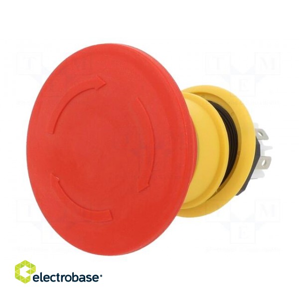 Switch: emergency stop | 16mm | NC x3 | red | none | IP67,IP6K9K | 61 фото 1