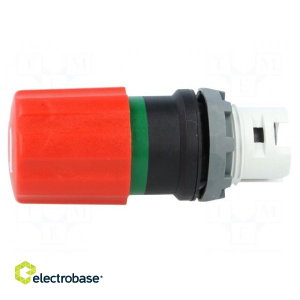 Switch: emergency stop | Stabl.pos: 2 | 22mm | red | Illumin: none | IP66 фото 3