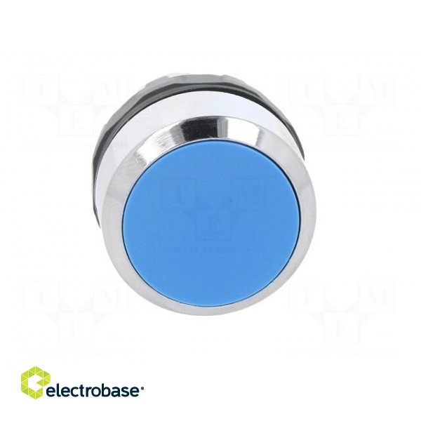 Switch: push-button | 22mm | blue | none | IP66 | flat | Pos: 2 | Ø22.5mm image 9