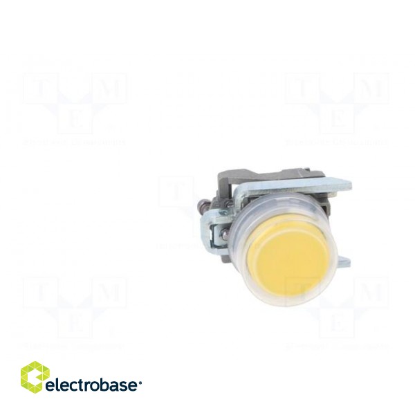 Switch: push-button | 22mm | NO | yellow | none | 3A/240VAC | IP66 | flat image 9