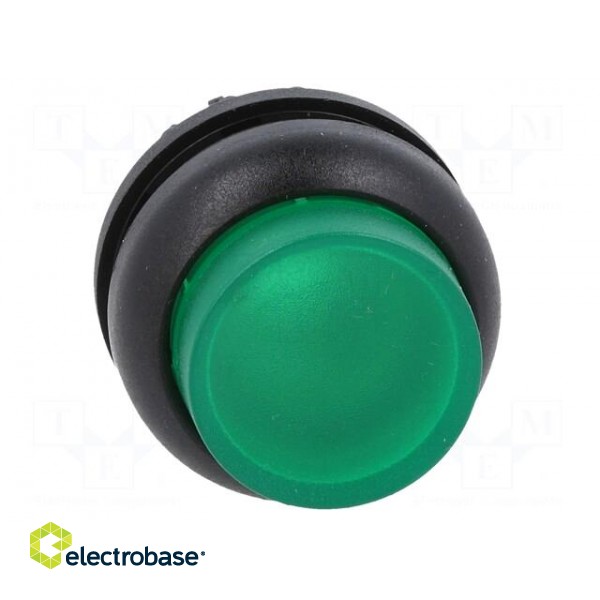 Switch: push-button | 22mm | Stabl.pos: 1 | green | M22-FLED,M22-LED image 9