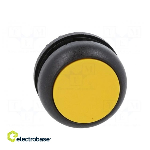 Switch: push-button | 22mm | Stabl.pos: 1 | yellow | none | IP67 | flat фото 9