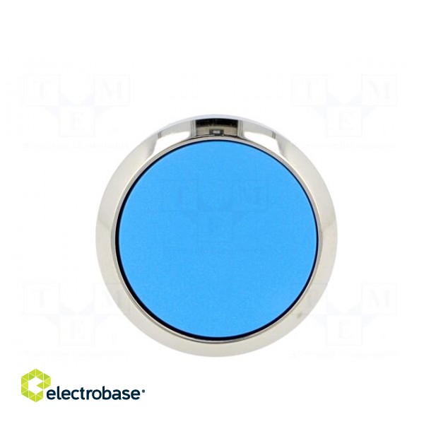 Switch: push-button | Stabl.pos: 1 | 22mm | blue | Illumin: none | IP67 image 9