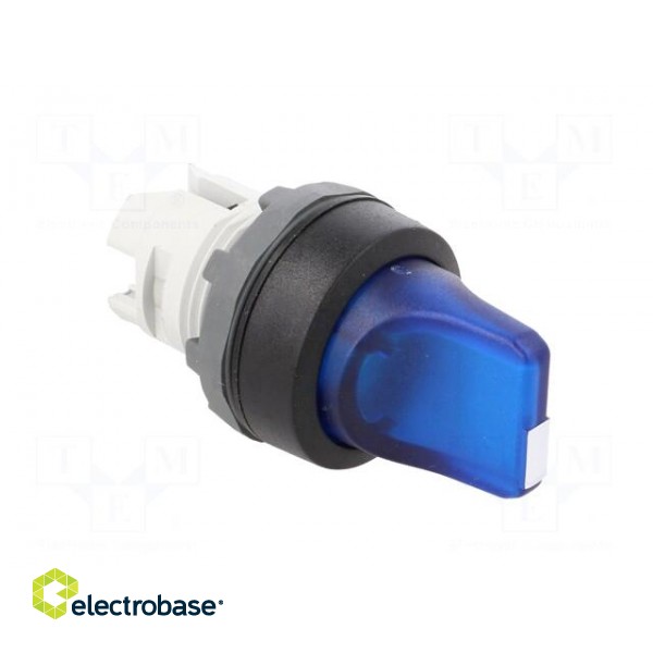 Switch: rotary | 22mm | Stabl.pos: 1 | blue | MLB-1 | IP66 | prominent image 8