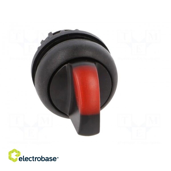 Switch: rotary | 22mm | Stabl.pos: 1 | red | M22-FLED,M22-LED | IP67 image 9