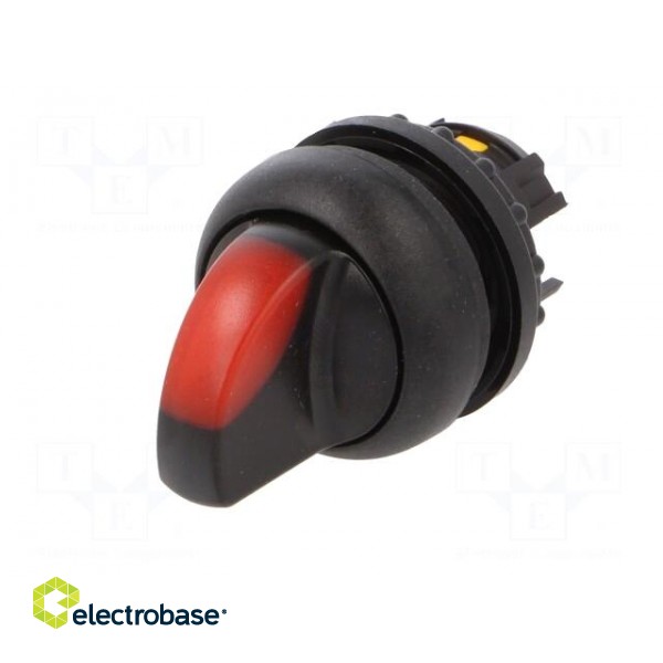 Switch: rotary | 22mm | Stabl.pos: 1 | red | M22-FLED,M22-LED | IP67 image 2