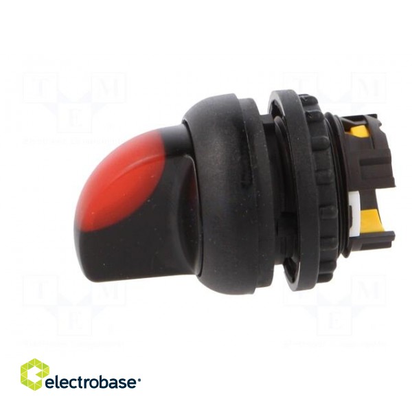 Switch: rotary | 22mm | Stabl.pos: 1 | red | M22-FLED,M22-LED | IP67 image 3