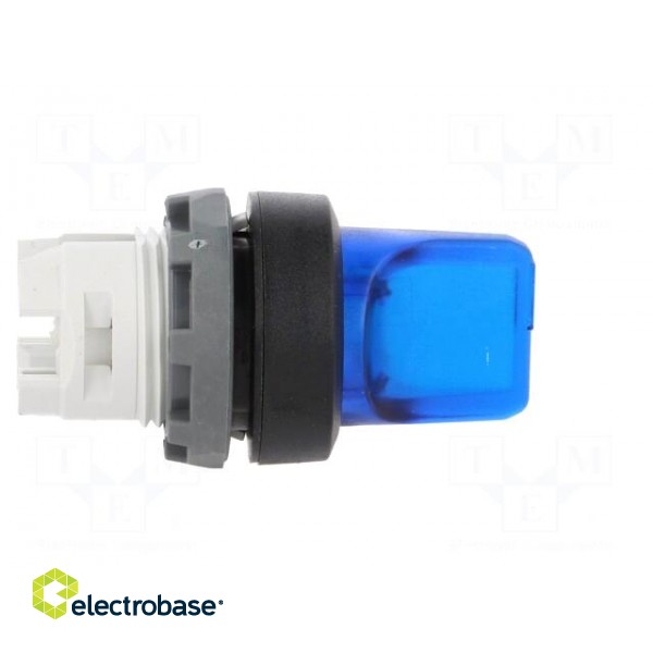 Switch: rotary | 22mm | Stabl.pos: 2 | blue | MLB-1 | IP66 | prominent image 7