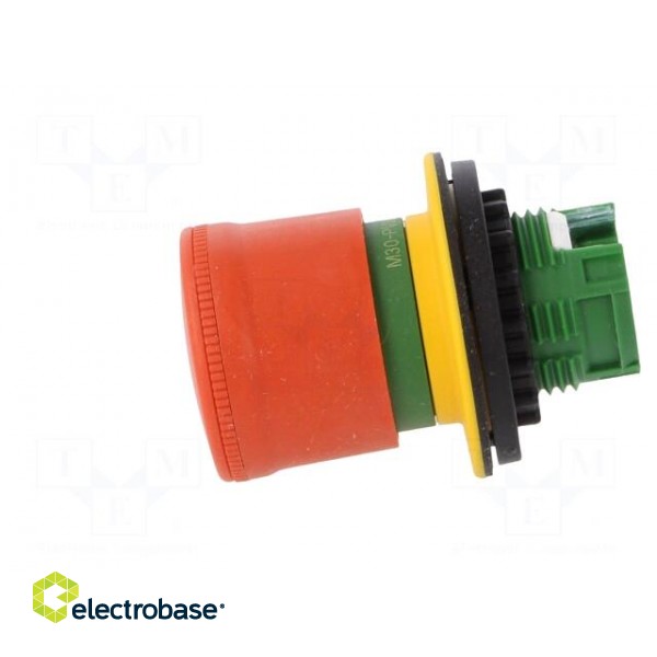 Switch: emergency stop | 30mm | Stabl.pos: 2 | red | none | IP66 | Pos: 2 image 3