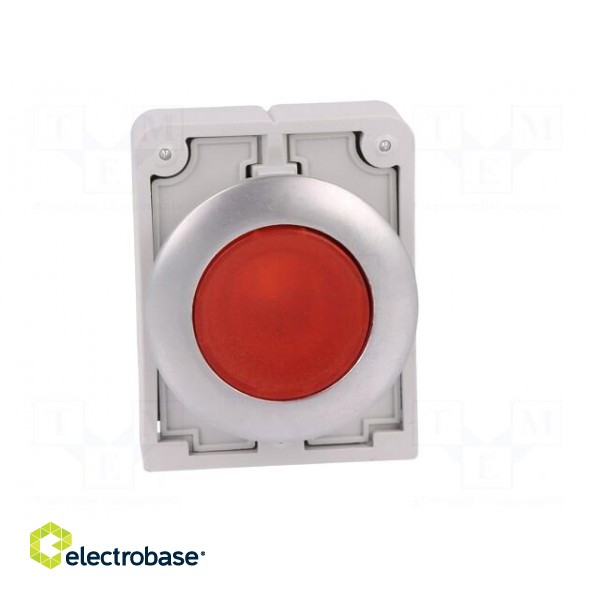 Switch: push-button | Stabl.pos: 1 | 30mm | red | M22-FLED,M22-LED paveikslėlis 9