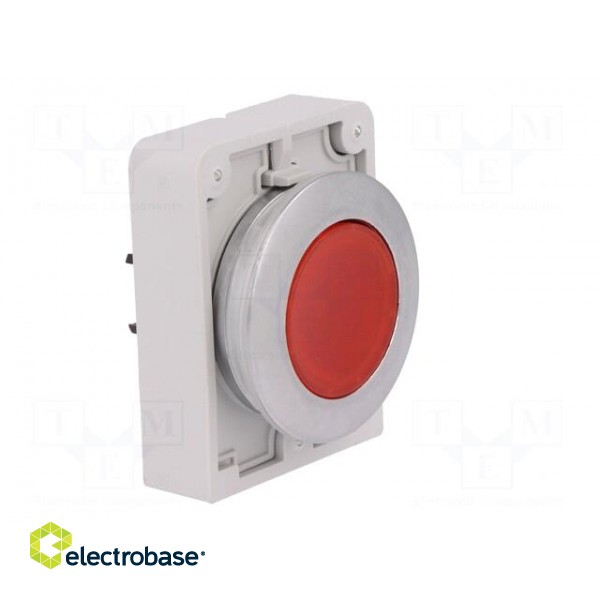Switch: push-button | Stabl.pos: 1 | 30mm | red | M22-FLED,M22-LED paveikslėlis 8