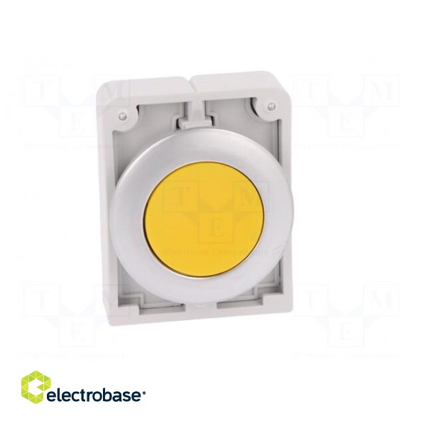 Switch: push-button | Stabl.pos: 1 | 30mm | yellow | none | IP67 | Pos: 2 image 9