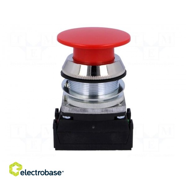 Switch: push-button | Stabl.pos: 1 | NC + NO | 30mm | red | IP56 | Pos: 2 image 7