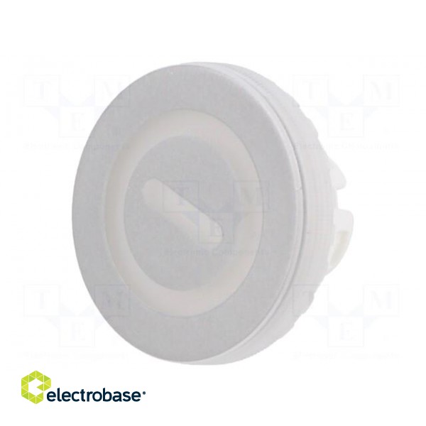 Actuator lens | 22mm | 84 | transparent | plastic