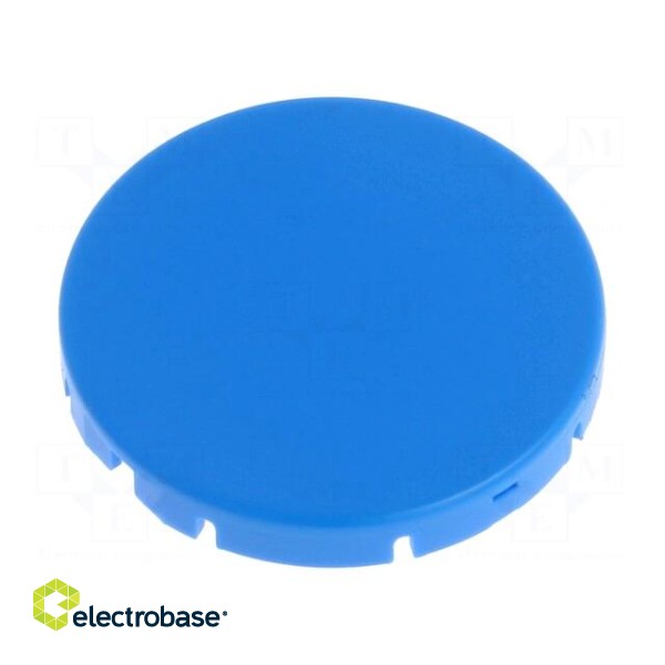Actuator lens | RONTRON-R-JUWEL | blue | Ø19.7mm