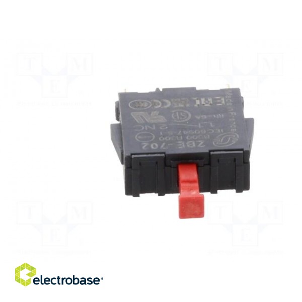 Contact block | 22mm | Harmony XB4 | -40÷70°C | Leads: for PCB image 10