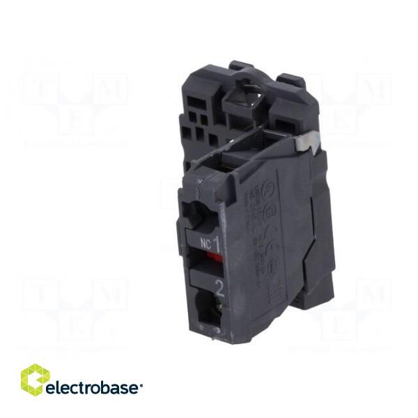 Contact block | 22mm | Harmony XB5 | -25÷70°C | IP20 | Contacts: NC image 2