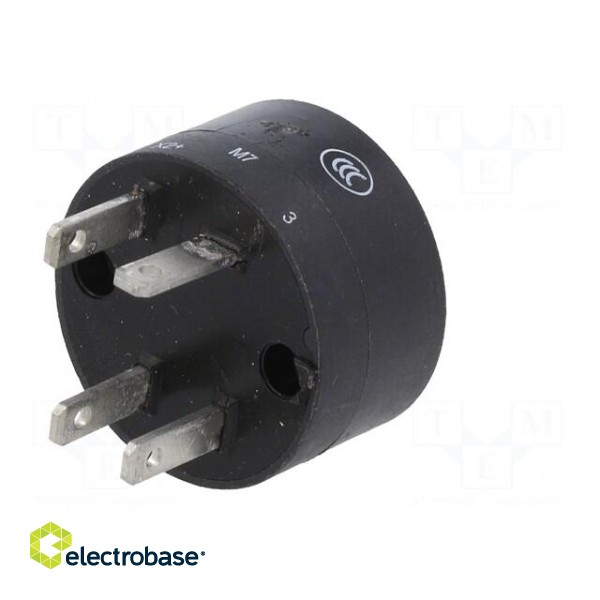 Contact block | 84 | IP40 | Leads: connectors 2,8x0,8mm | Contacts: NO image 6