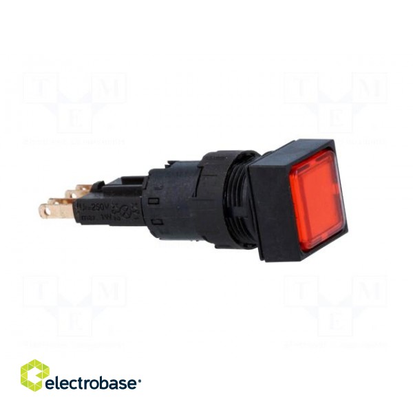 Control lamp | 16mm | RMQ-16 | -25÷70°C | Ø16.2mm | Colour: red image 8