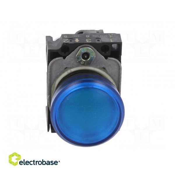 Control lamp | 22mm | -25÷70°C | Illumin: LED | Ø22mm | IP67 | 24VAC | blue фото 9