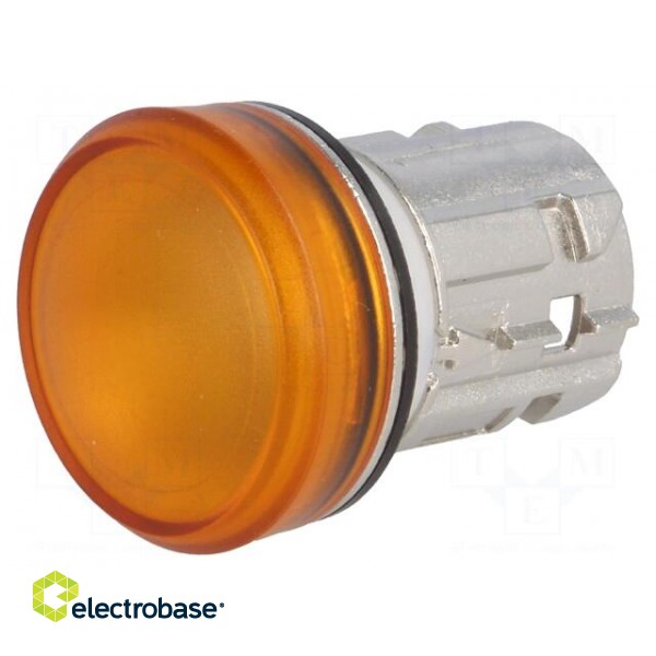 Control lamp | 22mm | 3SU1.5 | -25÷70°C | Ø22mm | IP67 | Colour: amber paveikslėlis 1
