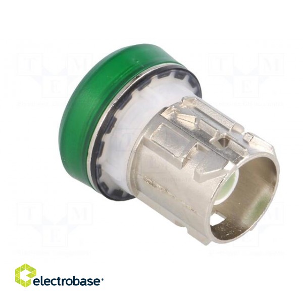 Control lamp | 22mm | 3SU1.5 | -25÷70°C | Ø22mm | IP67 | Colour: green image 4