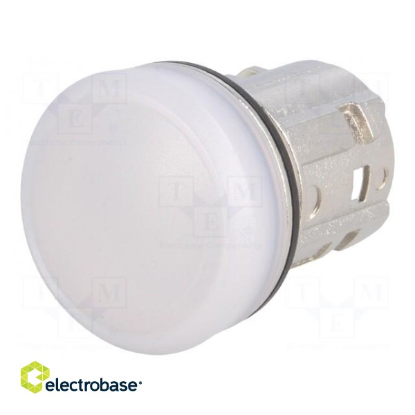 Control lamp | 22mm | 3SU1.5 | -25÷70°C | Ø22mm | IP67 | Colour: white фото 1