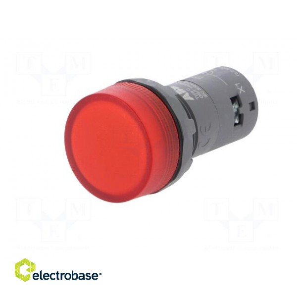 Control lamp | 22mm | CL2 | -25÷70°C | Illumin: LED | Ø22mm | 230VAC image 2