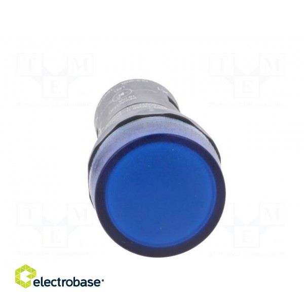 Control lamp | 22mm | CL2 | -25÷70°C | Illumin: LED | Ø22mm | 24VAC | blue image 8