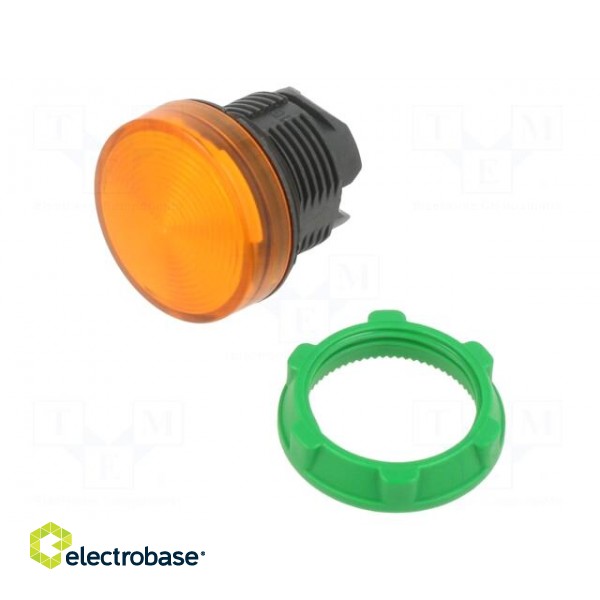 Control lamp | 22mm | Harmony XB5 | -25÷70°C | Ø22mm | IP66 | orange paveikslėlis 1