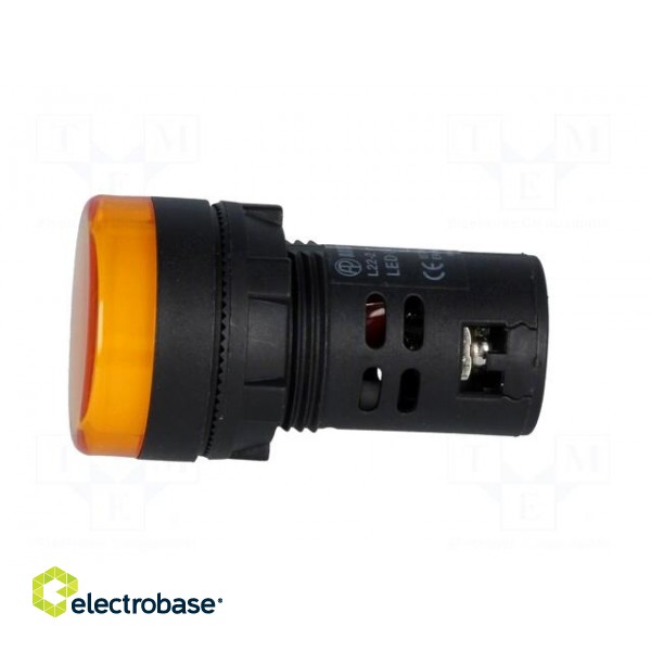 Control lamp | 22mm | L22 | -20÷60°C | Illumin: LED | 230V | Ø22.5mm | IP65 paveikslėlis 3