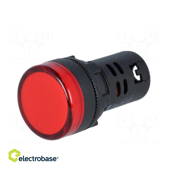 Control lamp | 22mm | L22 | -20÷60°C | Illumin: LED 230VAC | Ø22.5mm paveikslėlis 2