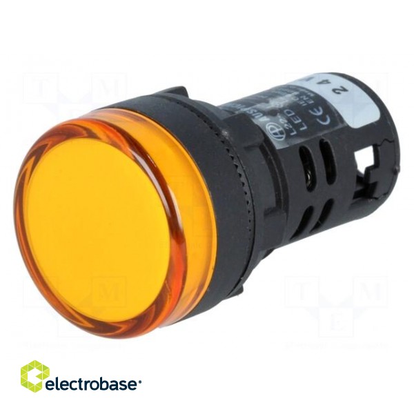 Control lamp | 22mm | L22 | -20÷60°C | Illumin: LED | 24VDC | Ø22.5mm image 1