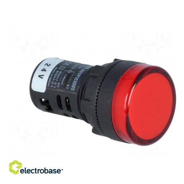 Control lamp | 22mm | L22 | -20÷60°C | Illumin: LED | 24VDC | Ø22.5mm фото 8