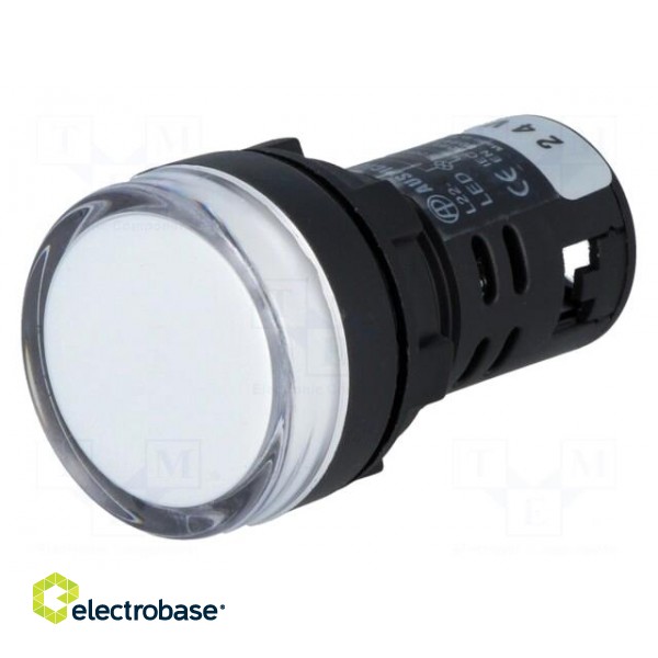 Control lamp | 22mm | L22 | -20÷60°C | Illumin: LED 24VDC | Ø22.5mm фото 1