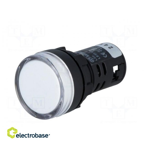 Control lamp | 22mm | L22 | -20÷60°C | Illumin: LED 24VDC | Ø22.5mm фото 2