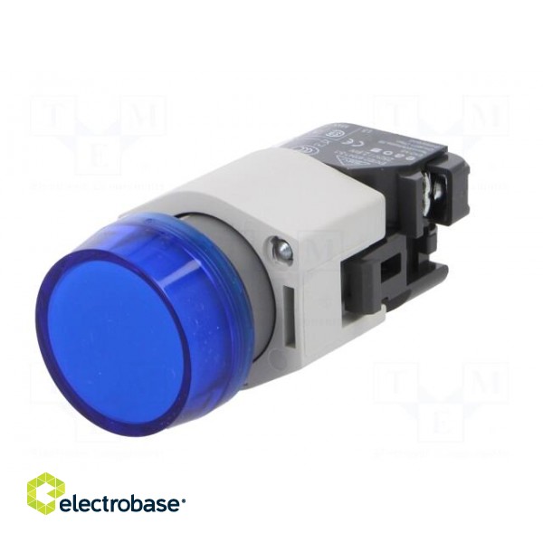 Control lamp | 22mm | 04 | -40÷55°C | Ø22.3mm | IP65 | Colour: blue image 2