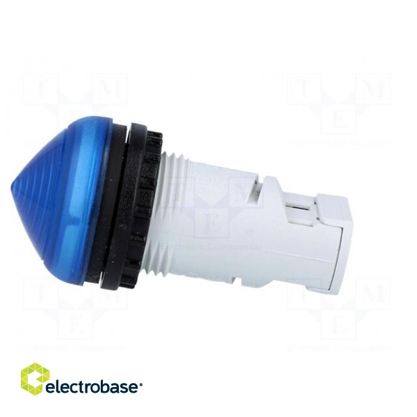 Control lamp | 22mm | RMQ-Titan | -25÷70°C | Ø22.5mm | IP67 | blue image 3