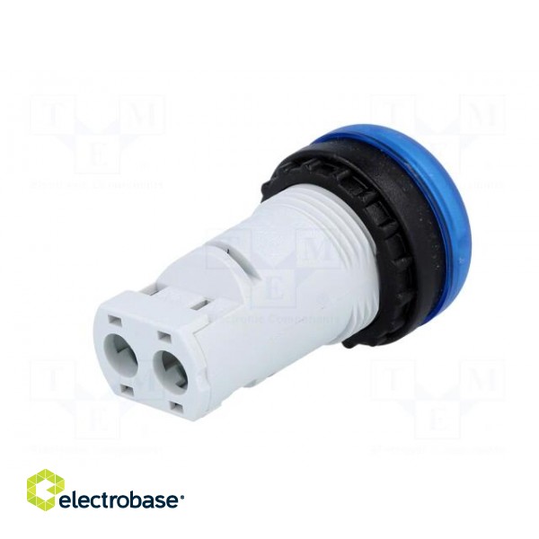Control lamp | 22mm | RMQ-Titan | -25÷70°C | Ø22.5mm | IP67 | blue image 6