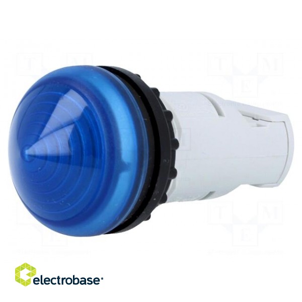 Control lamp | 22mm | RMQ-Titan | -25÷70°C | Ø22.5mm | IP67 | blue image 1