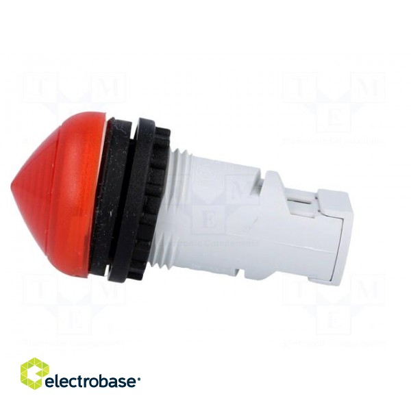 Control lamp | 22mm | RMQ-Titan | -25÷70°C | Ø22.5mm | IP67 | Colour: red paveikslėlis 3