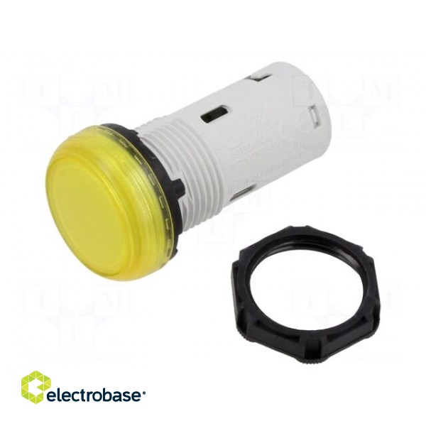 Control lamp | 24VAC | 24VDC | yellow