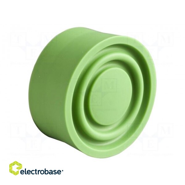 Cover | 22mm | Harmony XB4 | Actuator colour: green