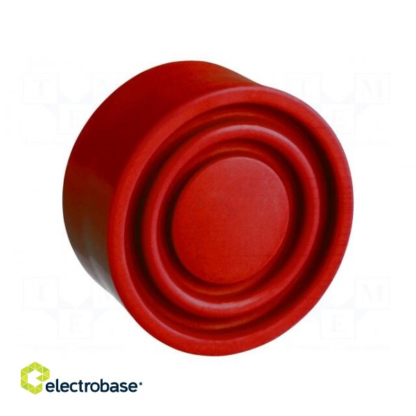 Cover | 22mm | Harmony XB4 | Actuator colour: red