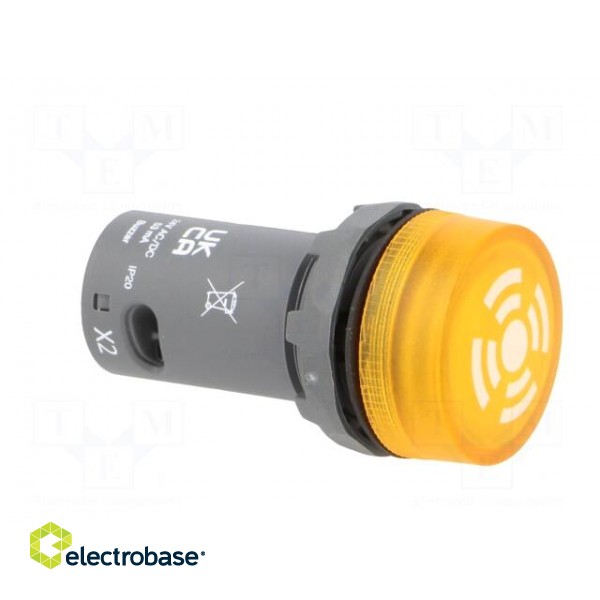 Light-sound signaller | 22mm | CB1 | Ø22.3mm | 24VAC | 24VDC | 53mA image 8