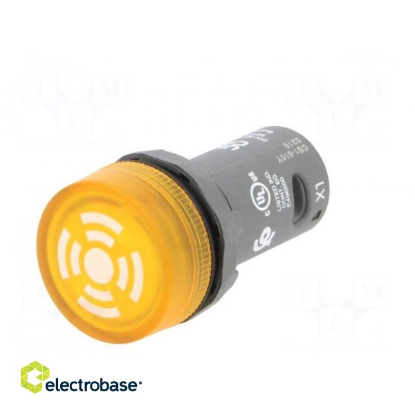 Light-sound signaller | 22mm | CB1 | Ø22.3mm | 24VAC | 24VDC | 53mA image 2