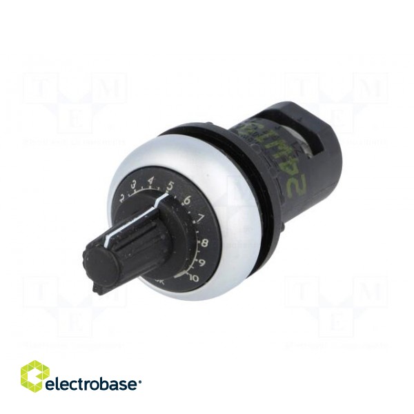 Potentiometer | 22mm | RMQ-Titan | -25÷70°C | Ø22.5mm | IP66 | 100kΩ image 2